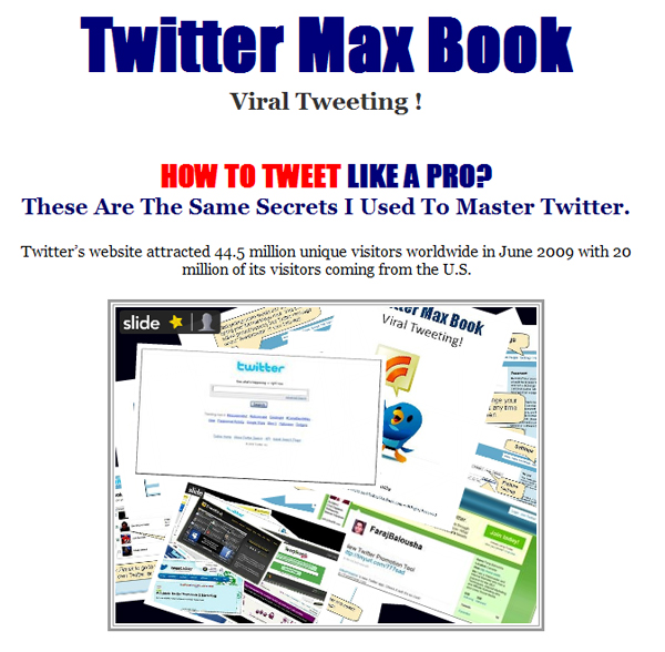 Twitter Max Book