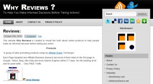 Why Reviews WhyReviews.com